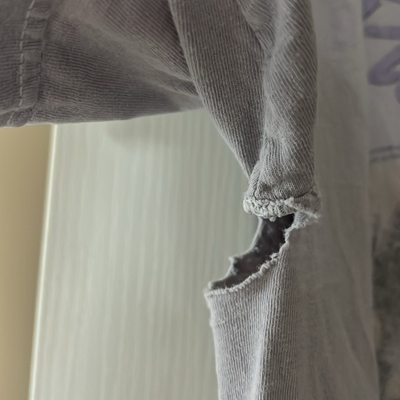 Prince thrashed stained distressed tattered holes zombie grunge band t shirt - Picture 5 of 13